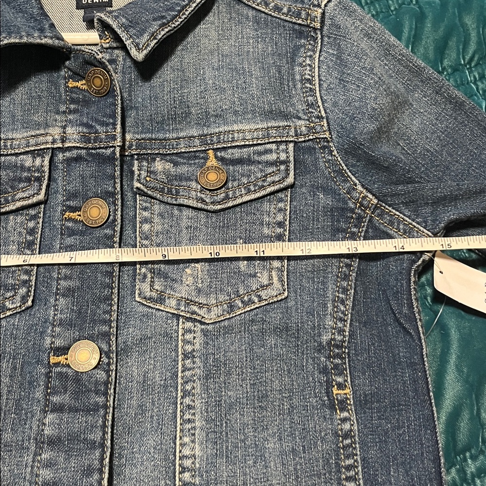 Classic Blue Gap Denim Jean Jacket - Picture 6 of 9